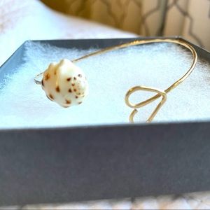 Gold Filled Shell & Heart Bracelet